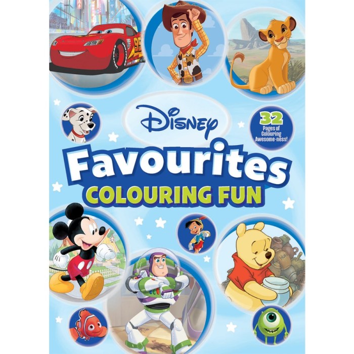 Disney animals coloring book