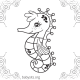 Coloring pages of sea animals printable