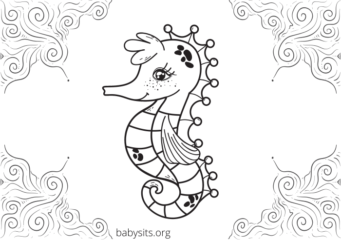 Coloring pages of sea animals printable