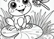 Enjoy Spring Animal Coloring Pages