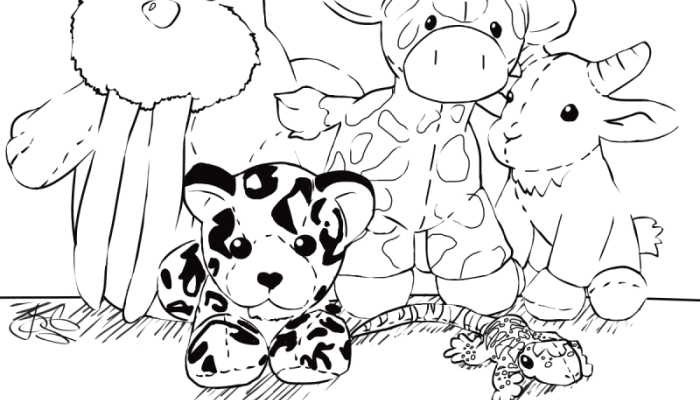 Stuffed Animal Coloring Pages Fun for All Ages