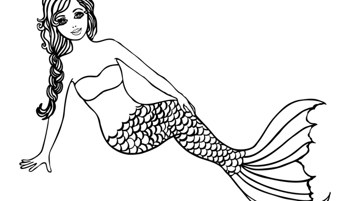 Anime Mermaid Coloring Pages Dive In!