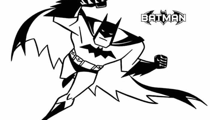 Batman Animated Series Coloring Pages A Nostalgic Dive