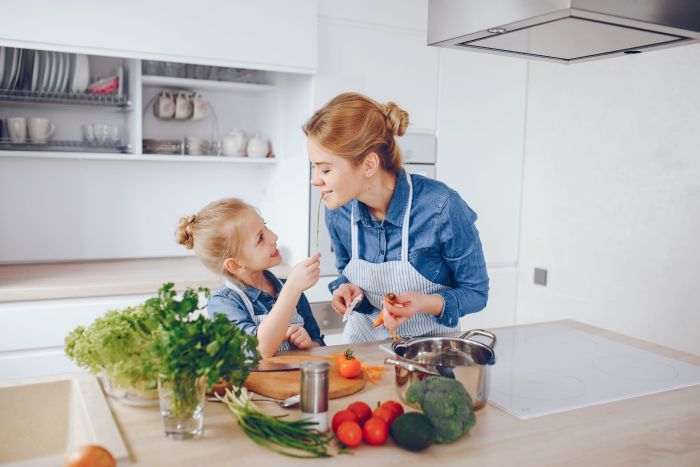 Mutter kind kur gesunde ernährung