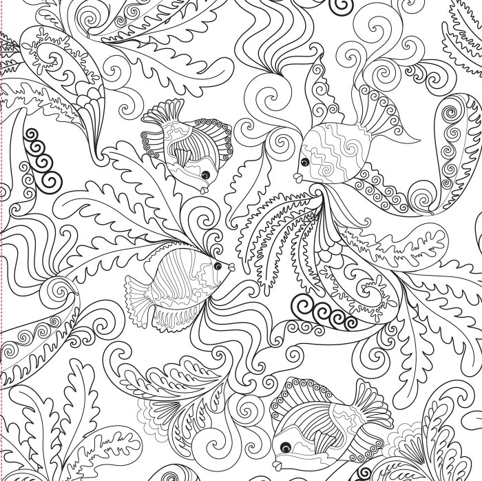 Coloring pages ocean animals