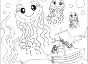 Ocean Animals Coloring Sheets Dive into Creativity