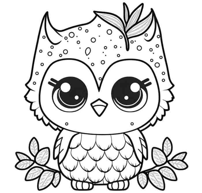 Animal coloring pages baby cute animal drawings