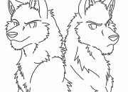 Fox Wolf Anime Coloring Pages A Creative Guide