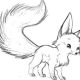 Fox cute animal coloring pages