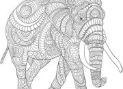 Coloring Pages Hard Animals  A Right Challenge!