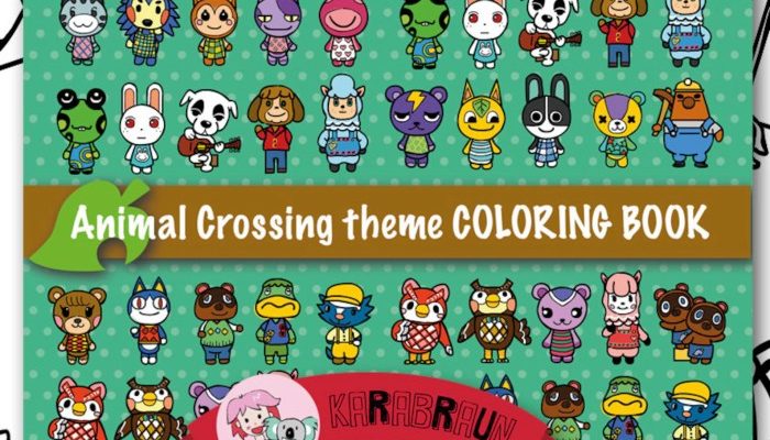 Animal Crossing Coloring Book A Creative Venture