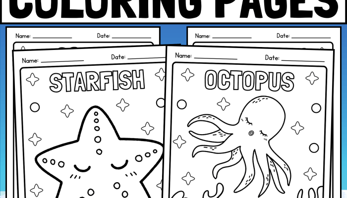 Coloring Page of Ocean Animals A Critical Review