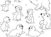 Arctic Animals Coloring Sheets A Fun Learning Tool