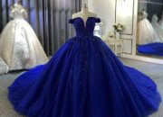 Blue dress for wedding