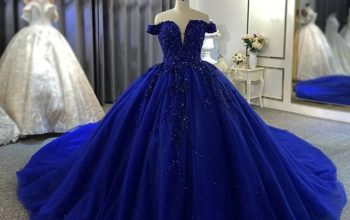 Blue dress for wedding