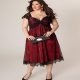 Plus size black dresses for wedding