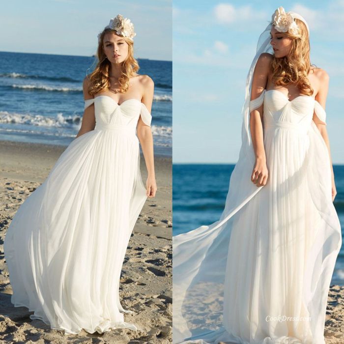 Plus size wedding dresses for beach wedding