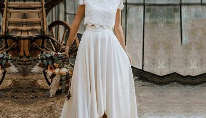 2 Piece Wedding Dresses A Style Guide