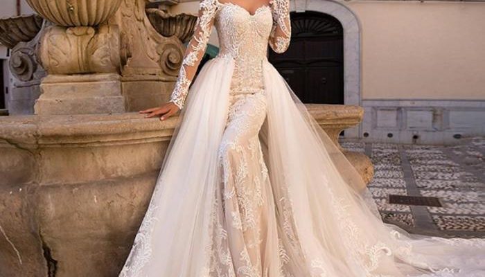 Wedding Dress with Detachable Skirt A Versatile Choice