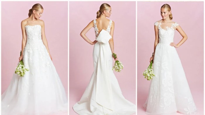 Oscar de la renta wedding dresses